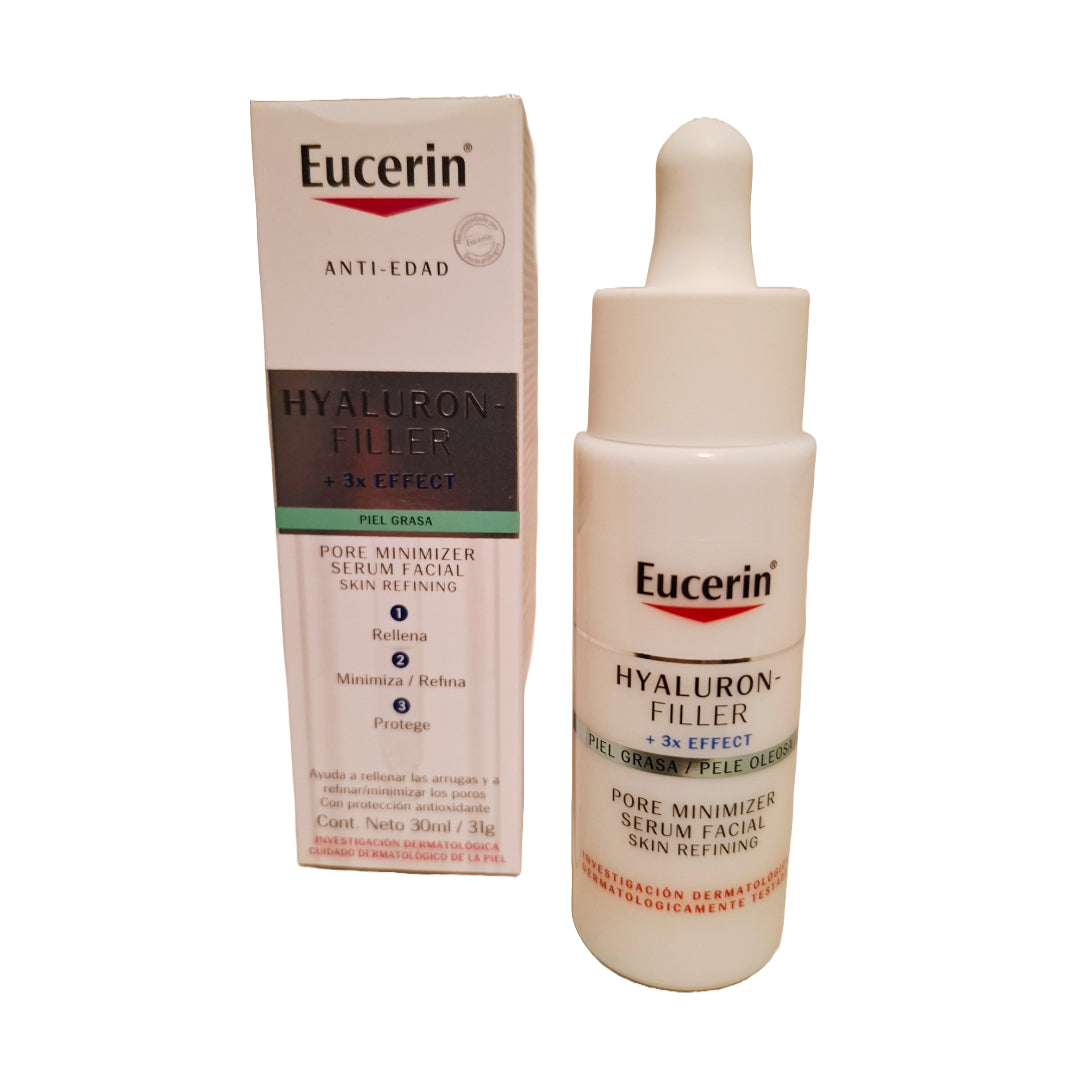 Eucerin Hyaluron-Filler Oily Skin Pore Minimizer Serum Facial 30ml