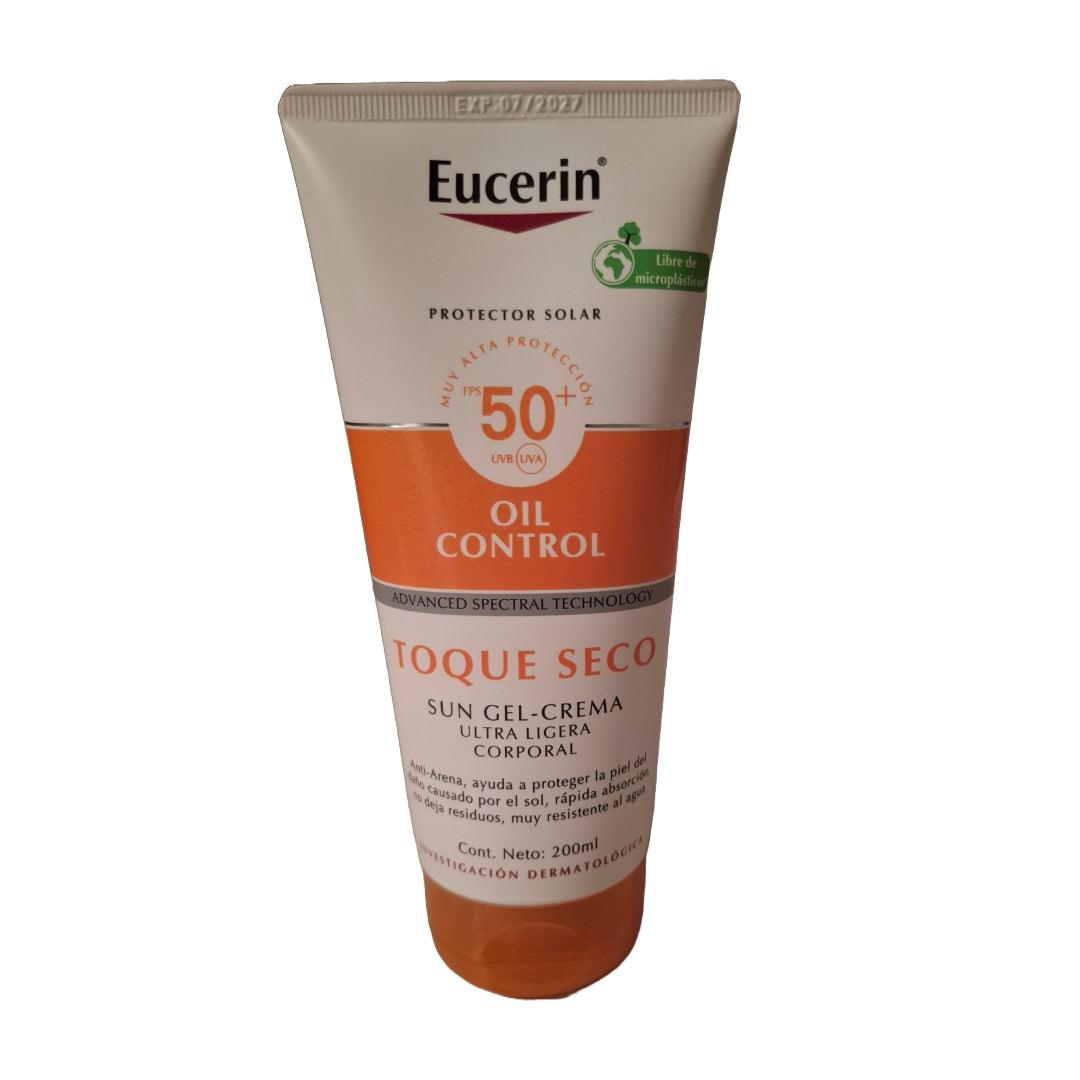 Eucerin Oil Control Toque Seco SPF50+ 200mL
