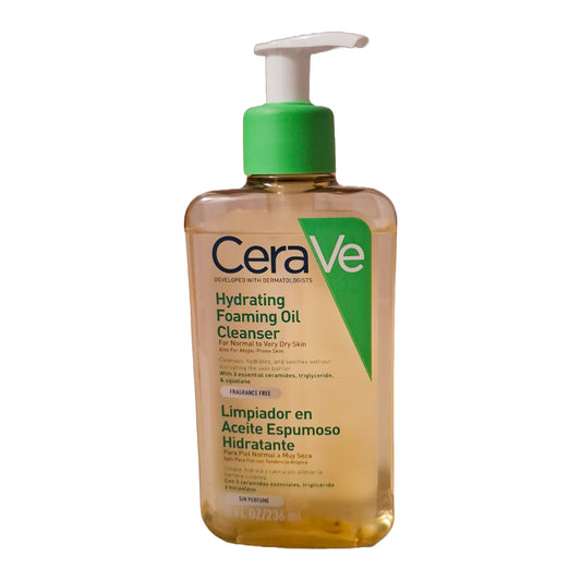 CeraVe Hydrating Foaming Oil Cleanser 236mL