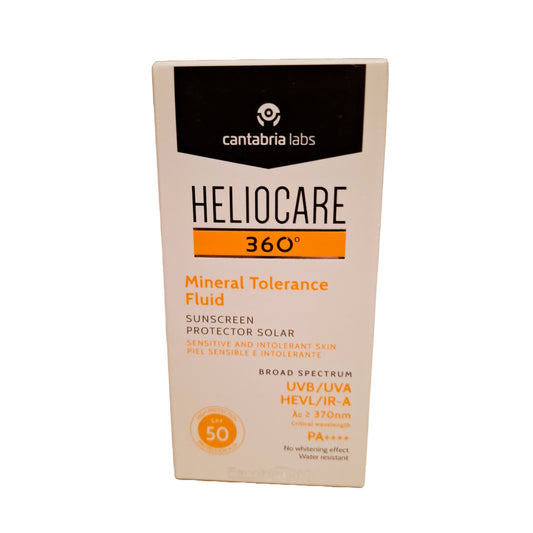 Heliocare 360 Mineral Tolerance Fluid SPF50+ 50mL