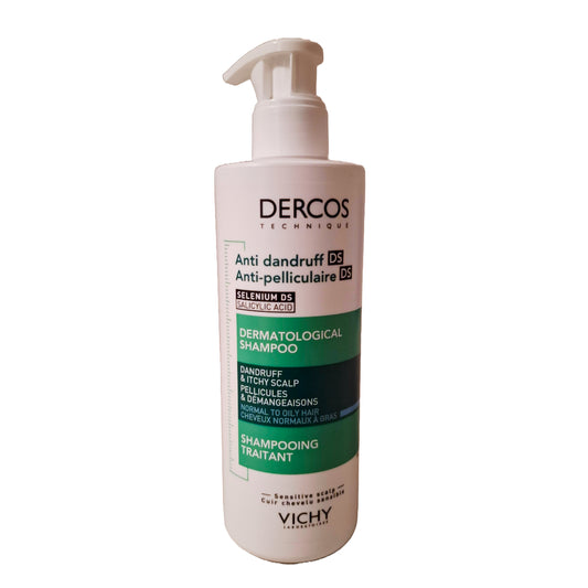 Vichy Dercos Anticaspa DS Shampoo Normal a Graso 390mL
